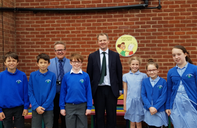 Neil Visits Little Bowden Primary School | Neil O'Brien